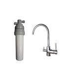Purificateur d'eau Doulton ECOFAST BIOTECT + Robinet mitigeur 3 voies haut brillant - 3025BIOR3VHB