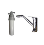 Purificateur d'eau Doulton ECOFAST BIOTECT + Robinet mitigeur 3 voies classique brillant - 3025BIOR3VBB