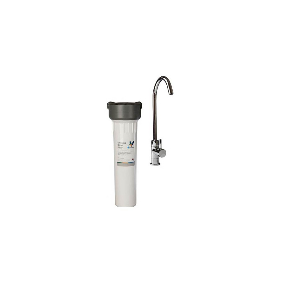 Purificateur d'eau Doulton HIP BIOTECT sous évier avec cartouche Biotect+ Robinet eau pure - HIPBIO