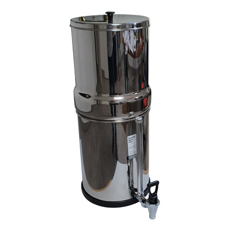 Robinet indicateur de niveau inox Aqua Techniques pour purificateur d'eau British Berkefeld 6 L