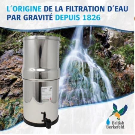 Lot X 2 Cartouches Ultra fluoride BRITISH BERKEFELD pour filtre à gravité