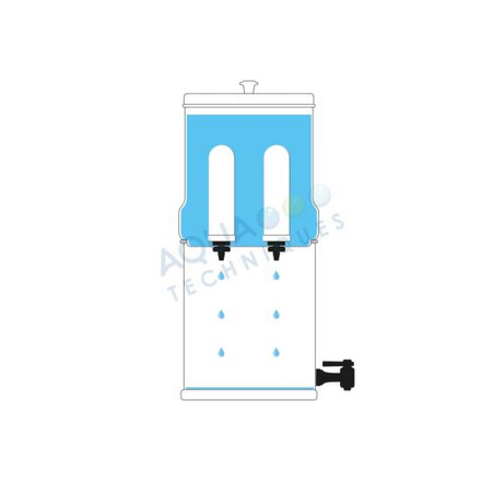 BRITISH BERKEFELD 6L équipé de 2 cartouches Ultra fluoride