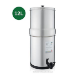 Berkefeld 12 L Purificateur d'eau à gravité BRITISH BERKEFELD - équipé de 4 cartouches ultra Sterasyl certifié NSF- BB12L4