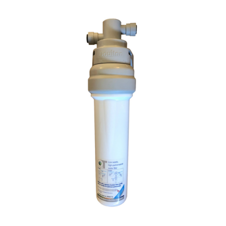 Porte filtre Doulton QT - Connexions PUSH FIT 3/8'' - avec cartouche BIOTECT  certifié NSF