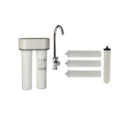 [PACK] Doulton DUO HIP BIOTECT ANTI NITRATES sous évier + cartouches supplémentaires