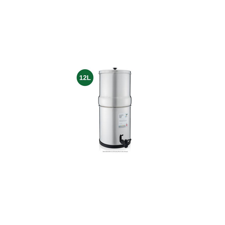 BRITISH BERKEFELD 12L ÉQUIPÉ DE 2 CARTOUCHES ULTRA FLUORIDE