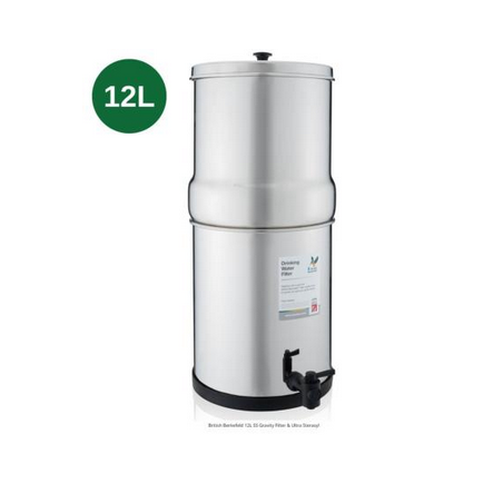 BRITISH BERKEFELD 12L ÉQUIPÉ DE 2 CARTOUCHES ULTRA FLUORIDE