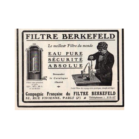 BRITISH BERKEFELD 12L ÉQUIPÉ DE 2 CARTOUCHES ULTRA FLUORIDE