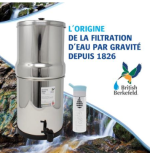 BRITISH BERKEFELD 12L ÉQUIPÉ DE 2 CARTOUCHES ULTRA FLUORIDE