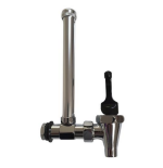 Robinet indicateur de niveau inox Aqua Techniques pour les purificateurs d'eau British Berkefeld 8,5 L