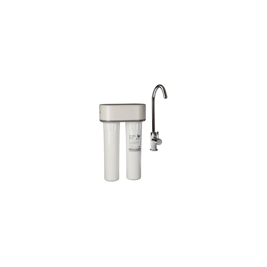 Purificateur d'eau Doulton DUO-HIP BIOTECT ANTI PERFLUORES sous évier + Robinet eau pure