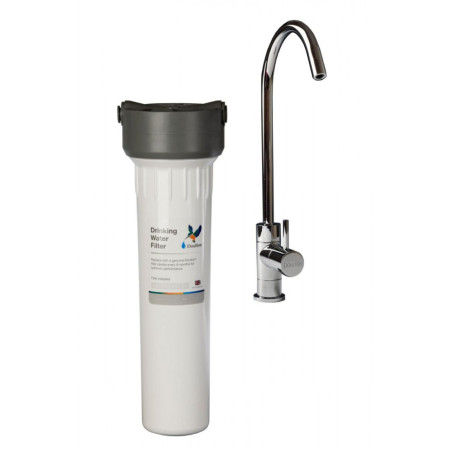 Purificateur d'eau DOULTON HIP BIOTECT sous évier avec cartouche Biotect Ultra M12 + Robinet et accessoires