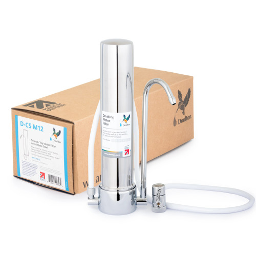Purificateur d'eau Doulton HCS sur évier avec cartouche BIOTECT Ultra M12
